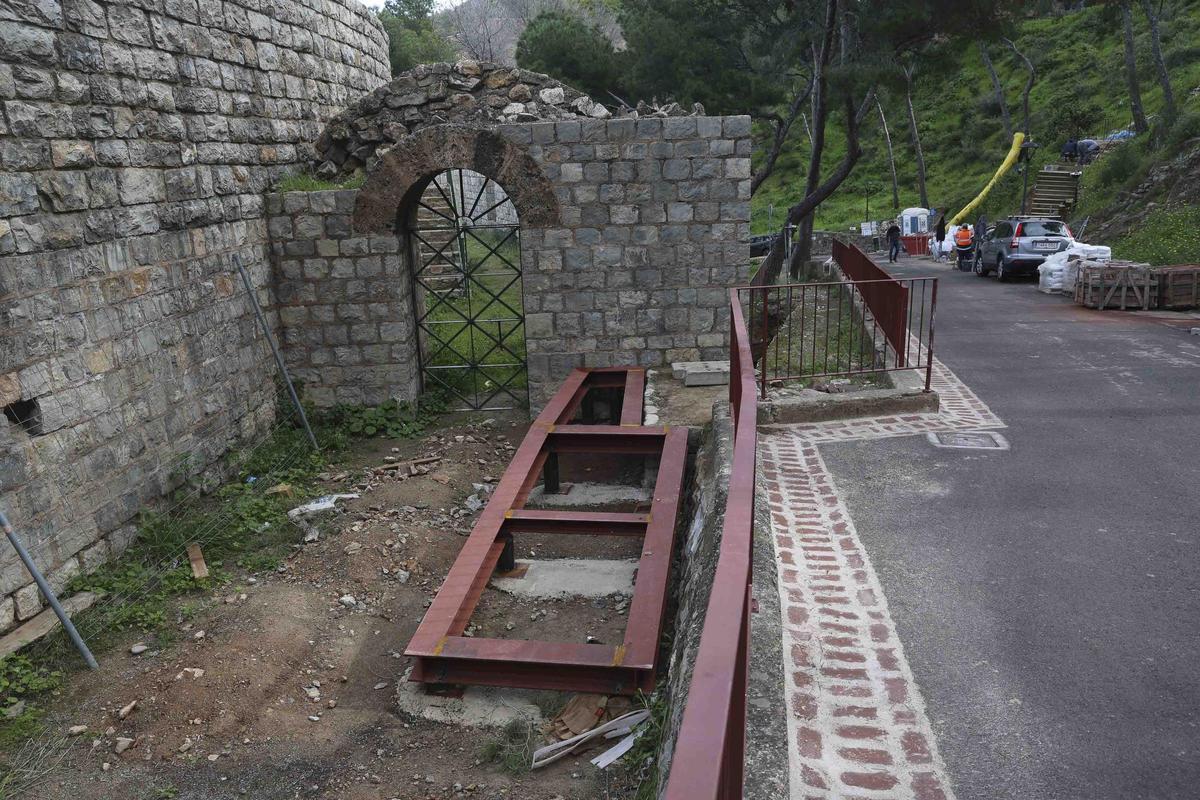 Así avanzan los trabajos junto al Teatro Romano de Sagunt