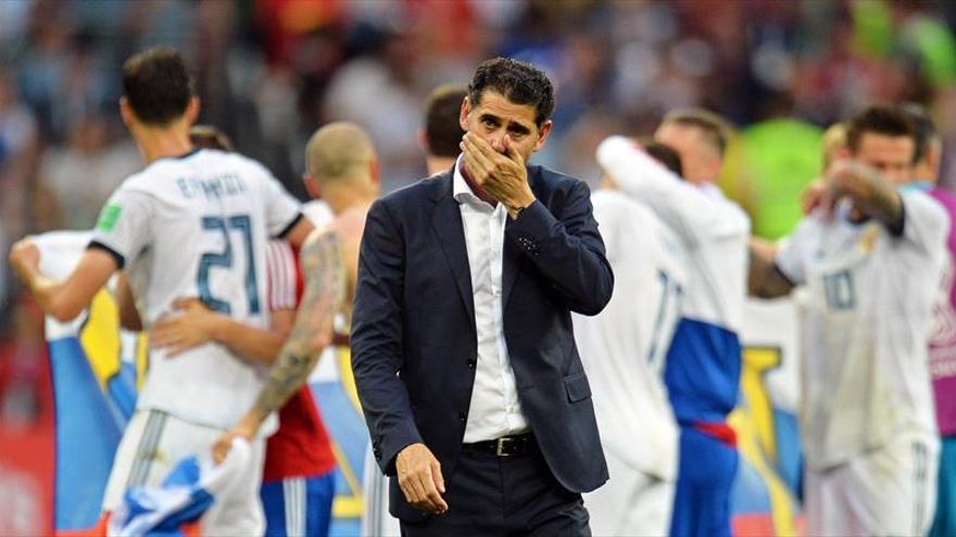 Fernando Hierro: «Nos vamos con la conciencia tranquila»