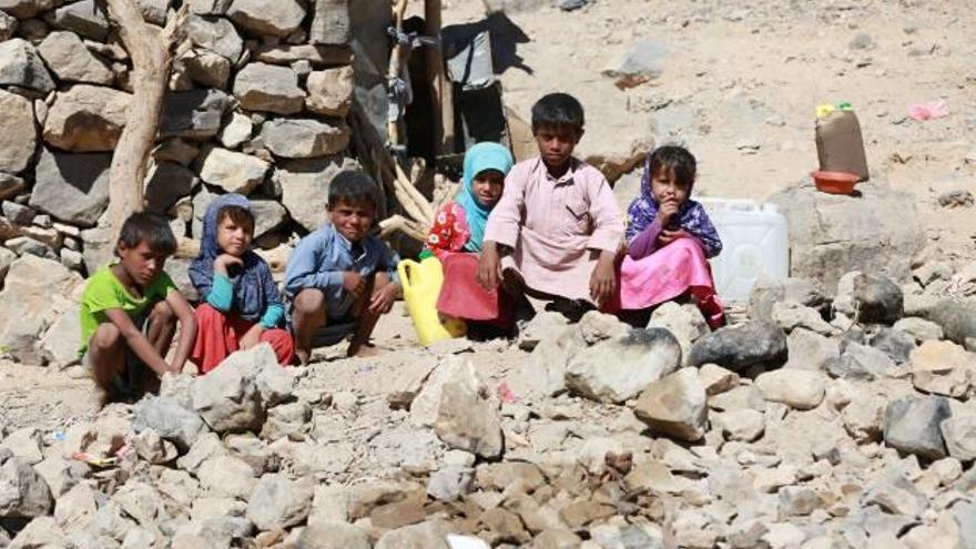 Els nens són els que més estan patint la situació de crisi humanitària al Iemen.
