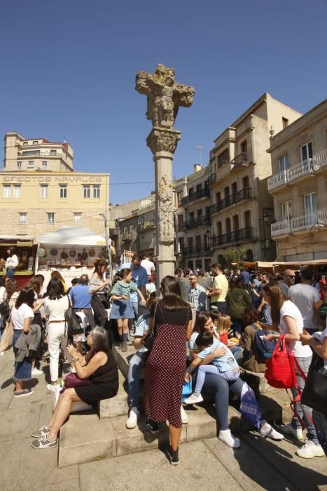 La Reconquista vive sus días grandes en Vigo con diferentes actividades para todos los públicos y con multitud de vigueses vestidos de época para celebrar la expulsión de los franceses en 1809.