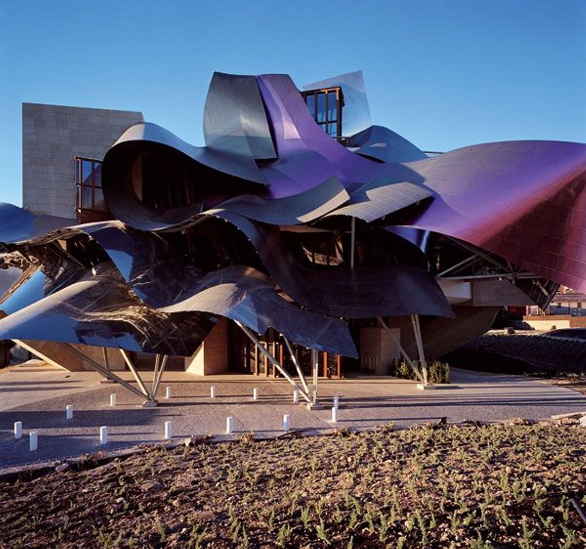 Frank O. Gehry en Elciego.