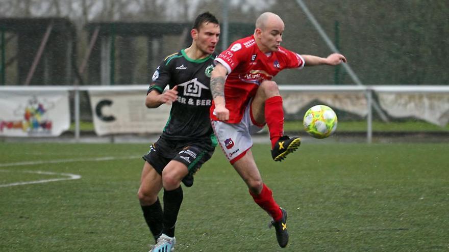 Borja, en un partido anterior de los rojillos.