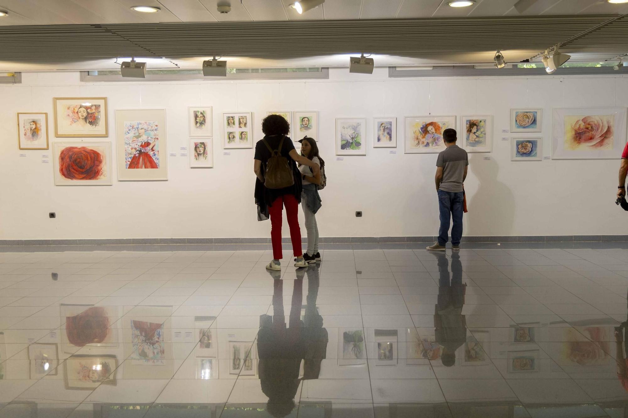 “Equinoccios”: tres artistas trazan un relato visual a través de la acuarela
