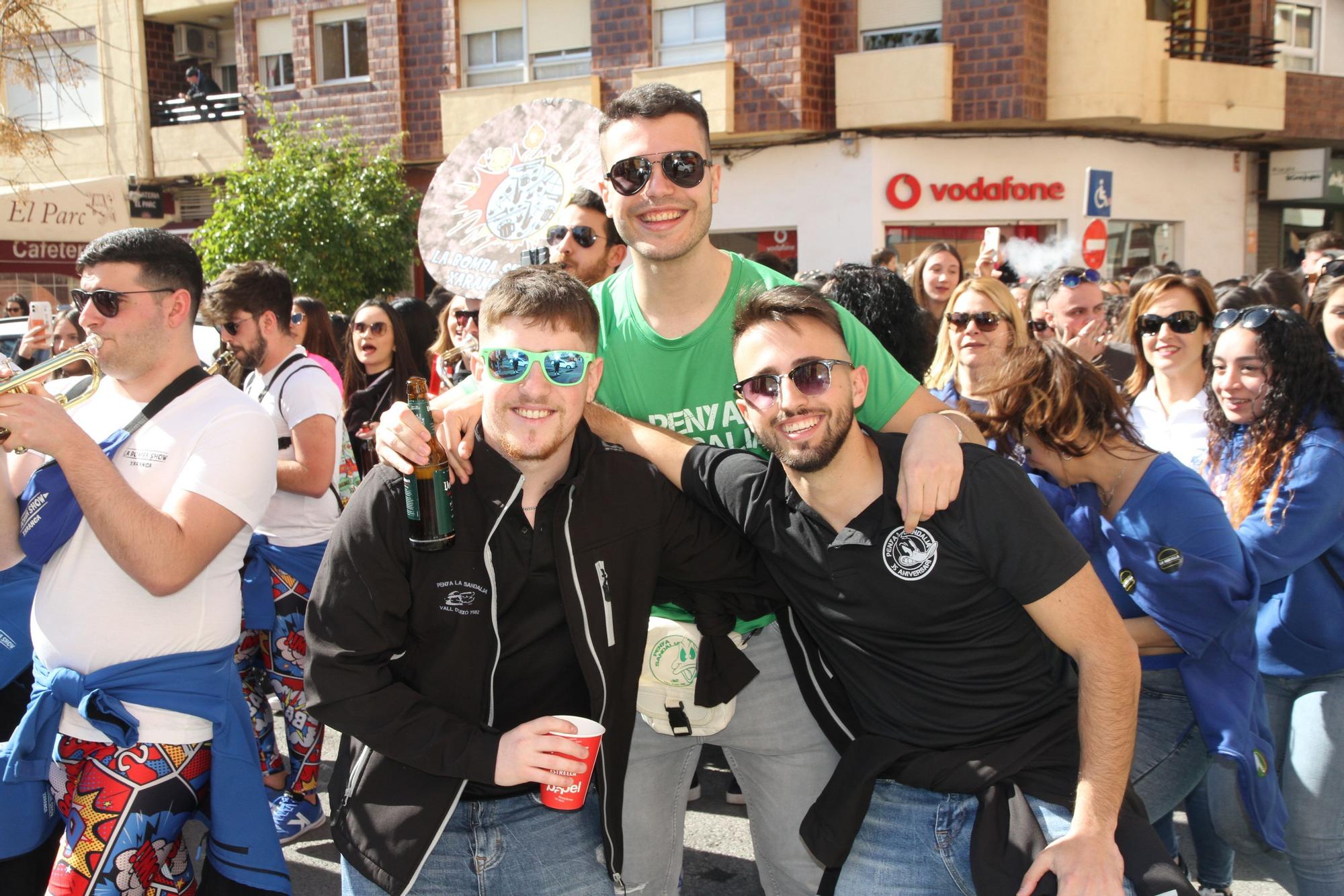 Las imágenes del Mig Any Fester de les Penyes en la Vall