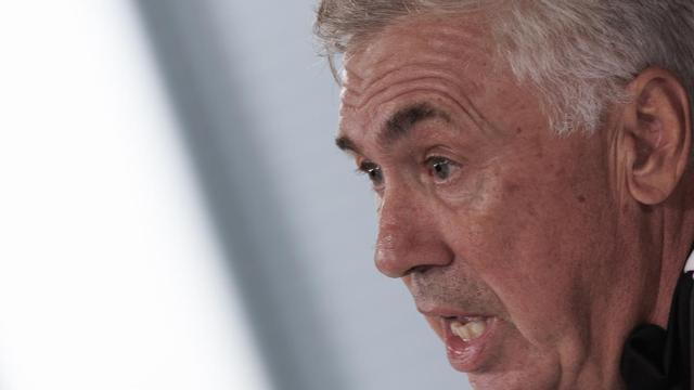 Rueda de prensa del entrenador del Real Madrid, Carlo Ancelotti