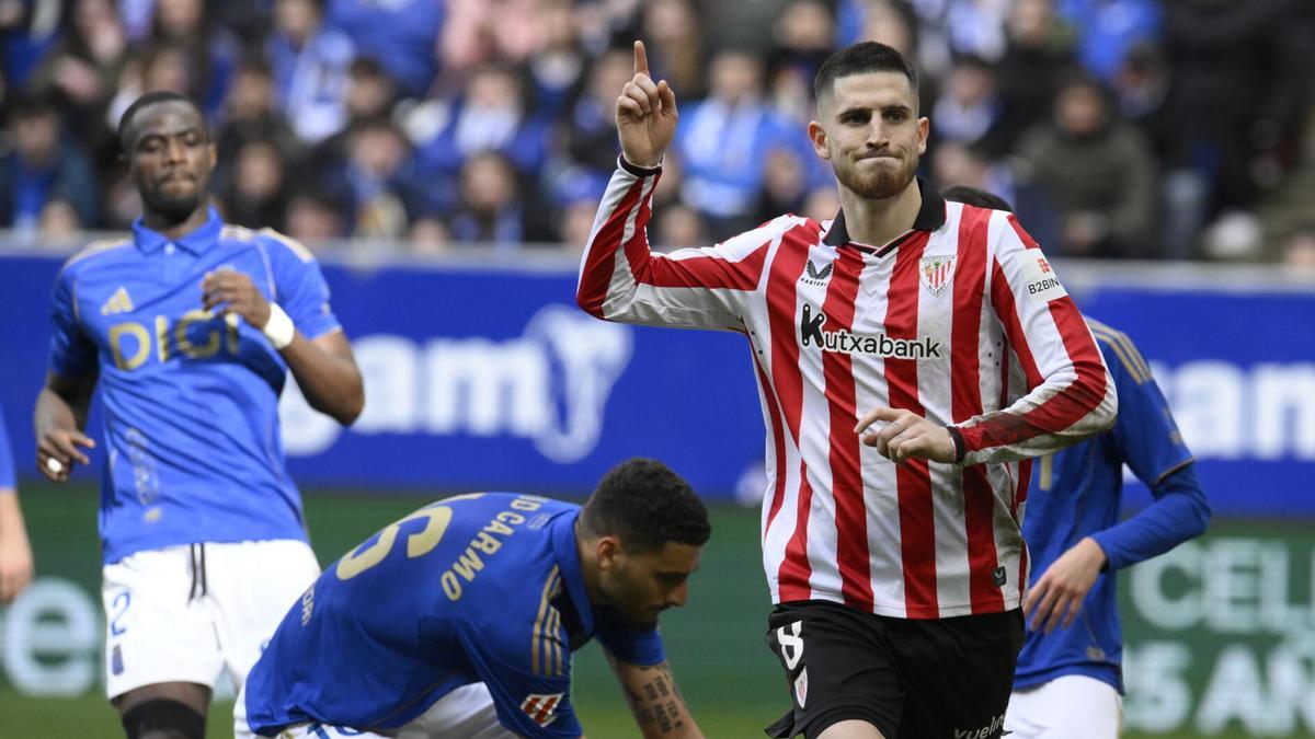 El Athletic hunde un poco más al Oviedo tras remontar con lo justo en el Tartiere