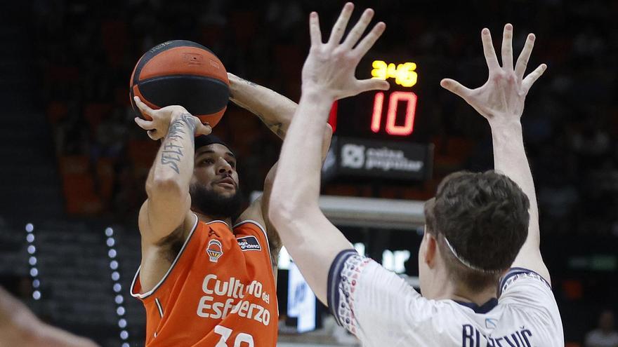 Kassius Robertson se medirá por primera vez contra el Obradoiro en Santiago y lo hará con el Valencia Basket
