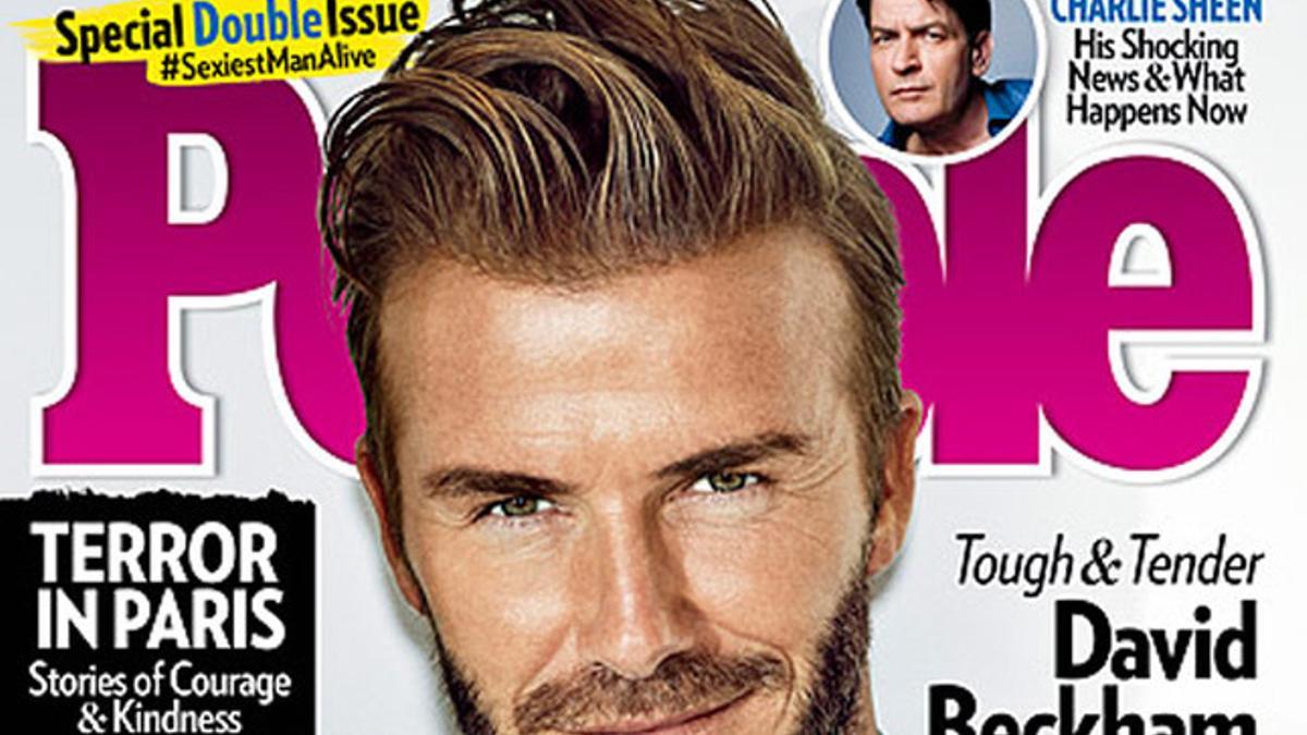 David Beckham es el más sexy de 2015