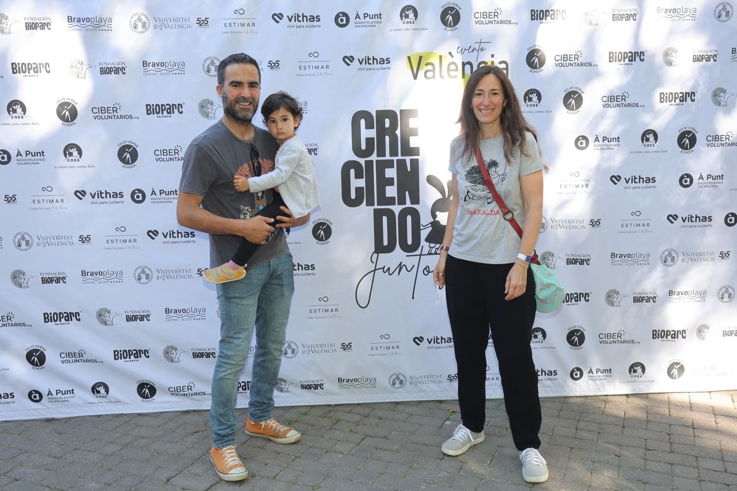 'Creciendo Juntos' en Bioparc València: photocall de todos los asistentes