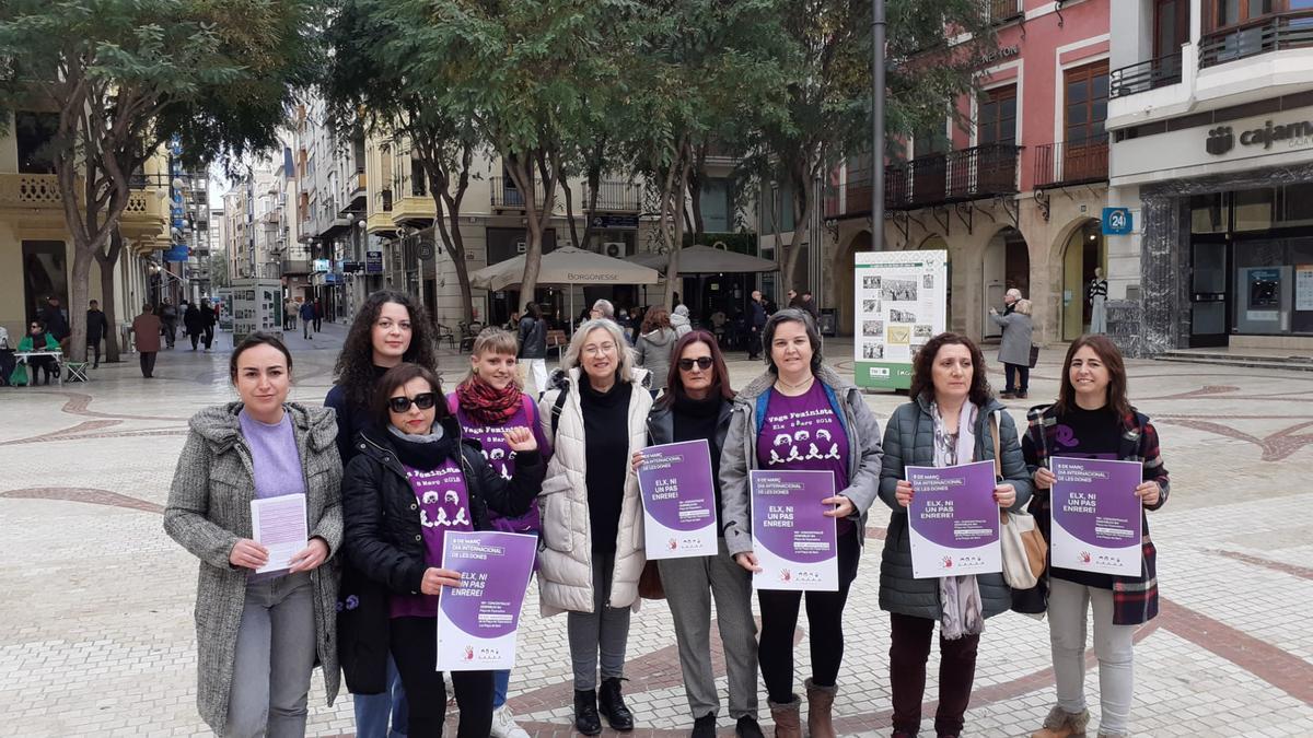 Estos son algunos de los actos que se preparan en Elche para el 8M