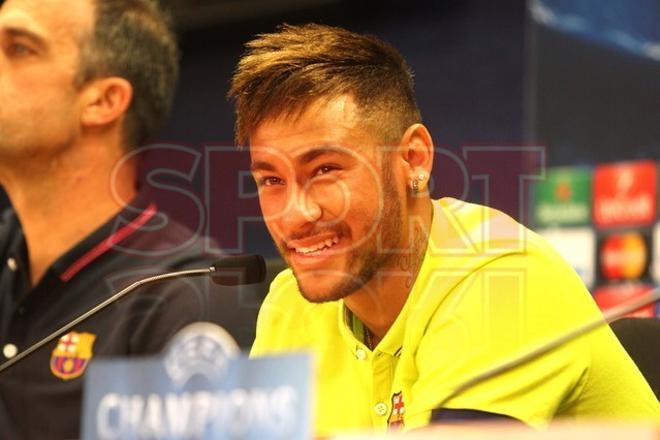 Rueda prensa de Luis Enrique y Neymar