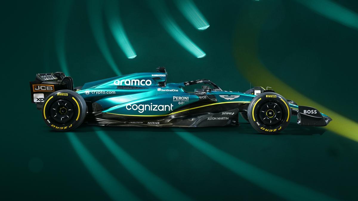 El nuevo Aston Martin de Fernando Alonso, el AMR23