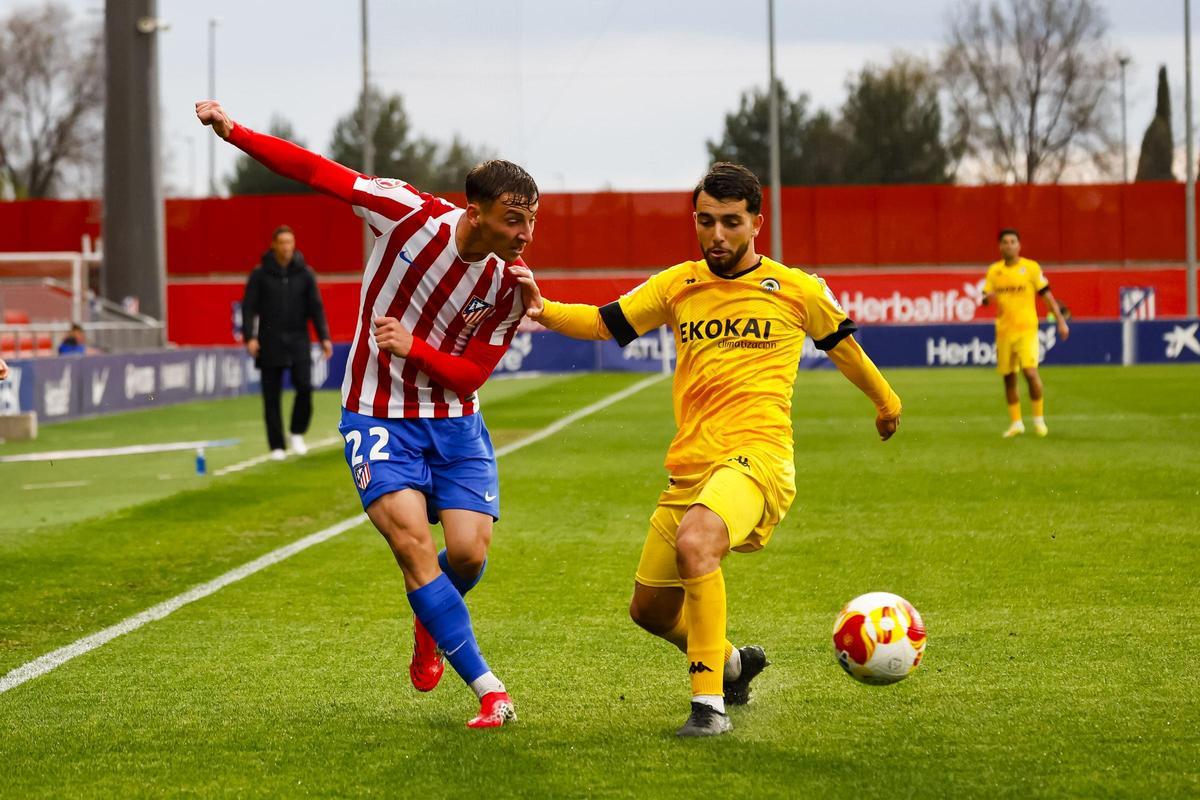 Las mejores imágenes del Atlético de Madrid B - Hércules CF