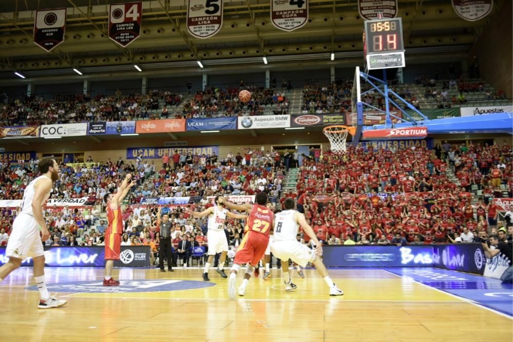 Baloncesto: UCAM Murcia - Real Madrid (Playoff)