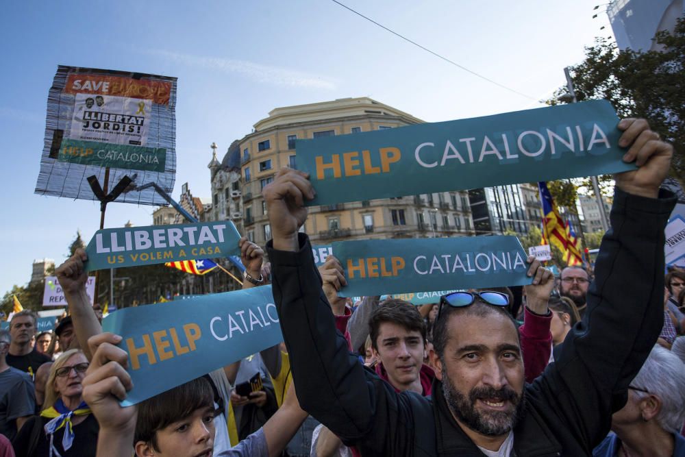 Manifestació a Barcelona