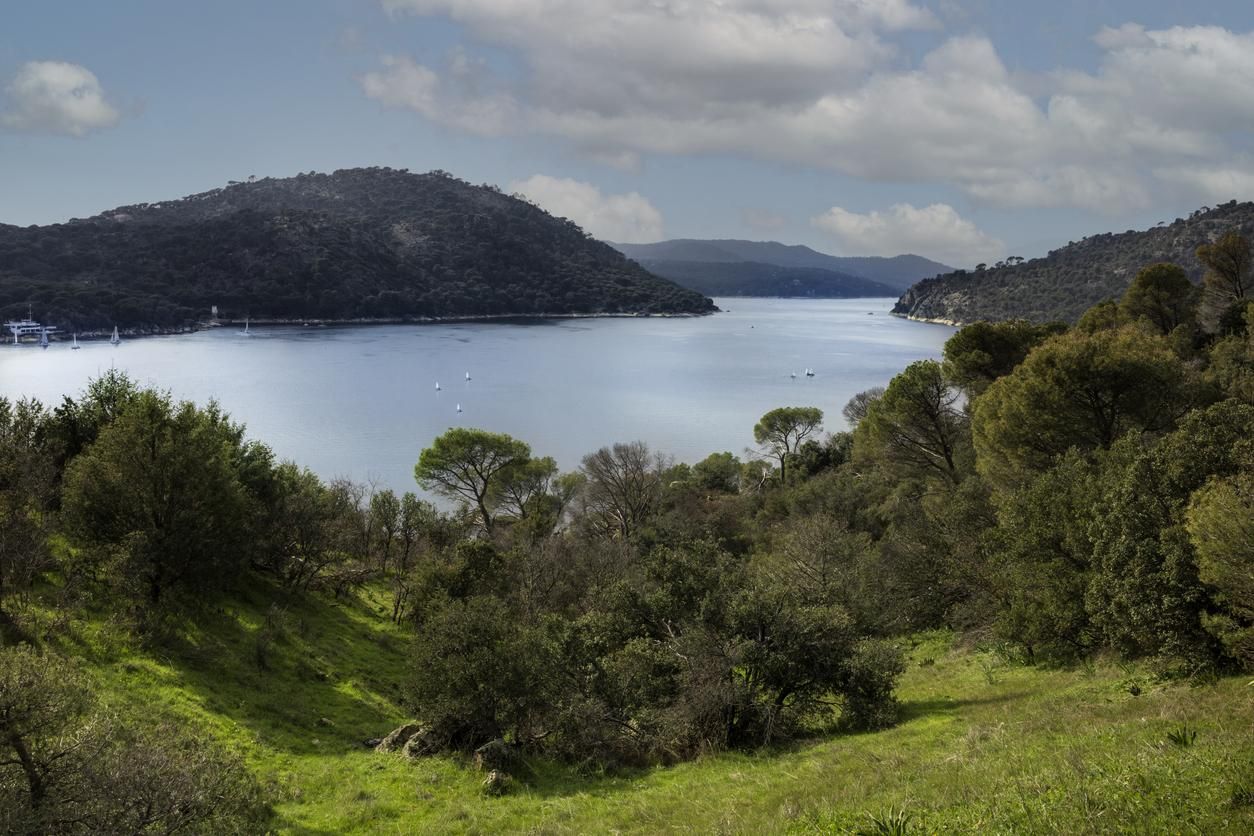 Embalse de San Juan cerca de Pelayos de la Presa