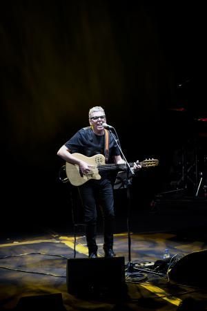 GENTE Y CULTURA 04-11-2018  LAS PALMAS DE GRAN CANARIA.  Concierto de Pedro Guerra en el Auditorio Alfredo Kraus.   FOTOS: JUAN CASTRO  | 04/11/2018 | Fotógrafo: Juan Carlos Castro