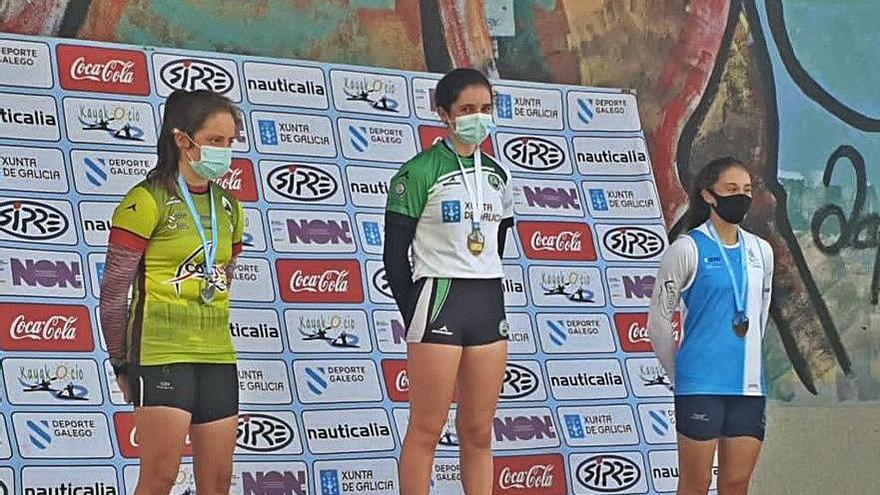 Cinco medallas para el Ciudad de Pontevedra