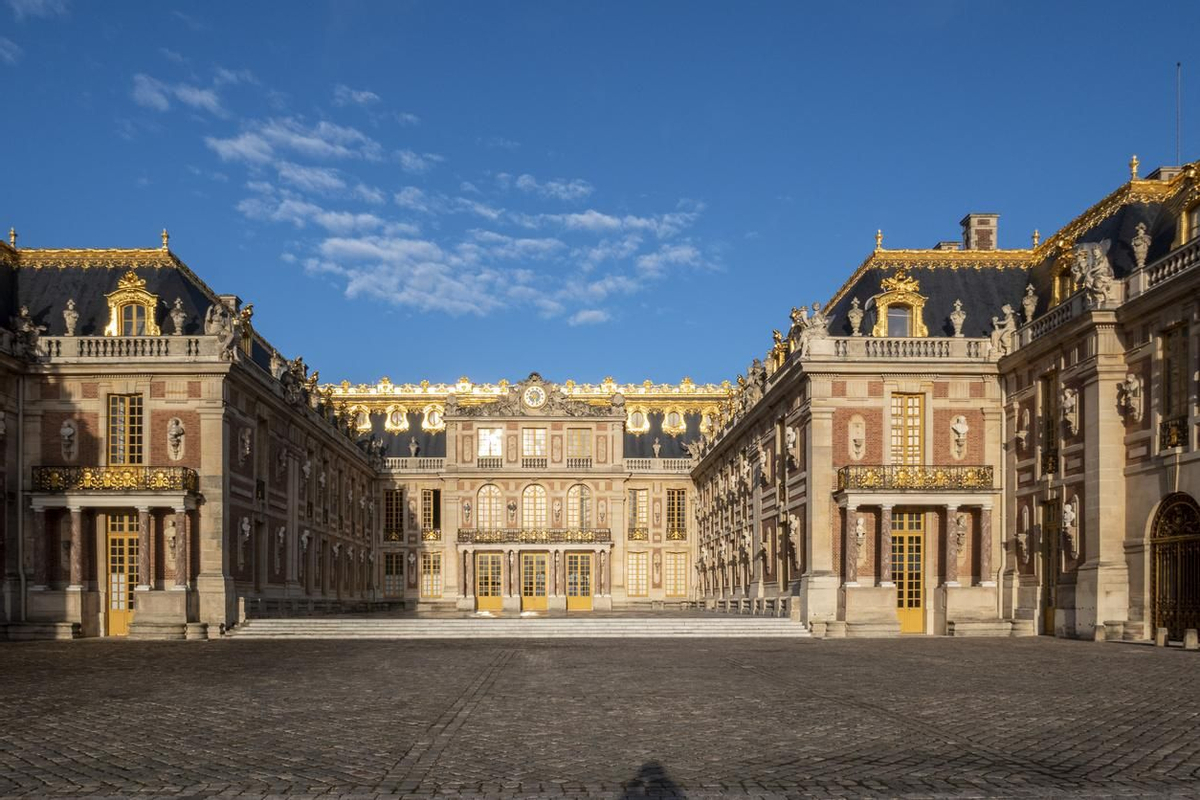 Fachada del Palacio de Versalles