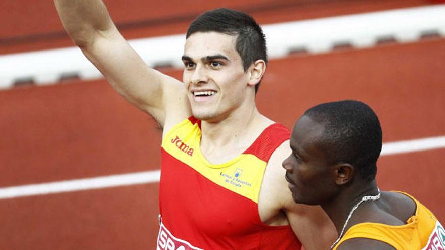 Bruno Hortelano, campeón de Europa en 200m.