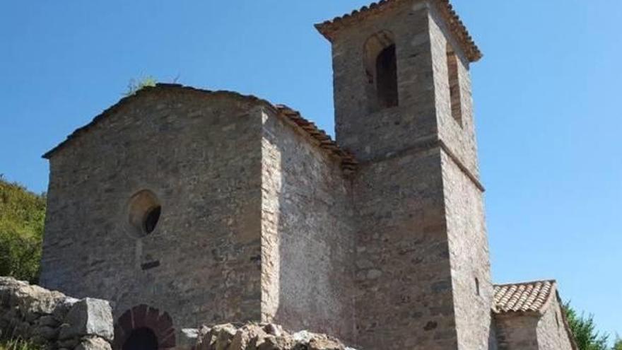 Església de Sant Genís de Gavarrós, al terme de Guardiola