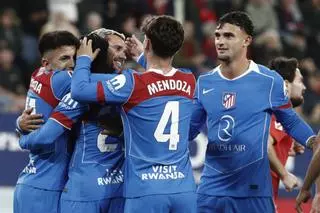 LaLiga: Osasuna - Atlético de Madrid, en imágenes