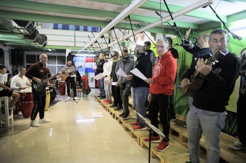 Reportaje por la "all stars" del Carnaval: los directores musicales de murgas reflotan el proyecto musical Producto Interior que crearon hace 15 años con motivo de la presentación de Diablos Locos, que se celebra este sábado  | 23/01/2020 | Fotógrafo: Delia Padrón