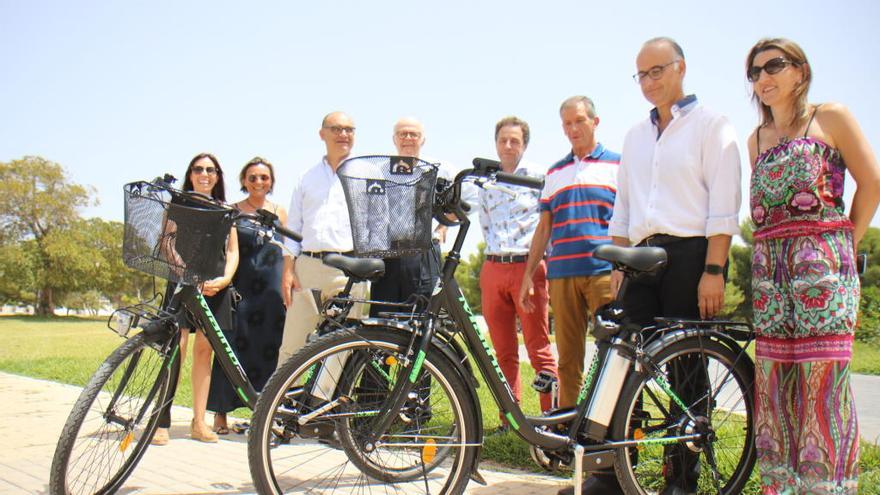 Bicicletas eléctricas para ir al Parque Científico