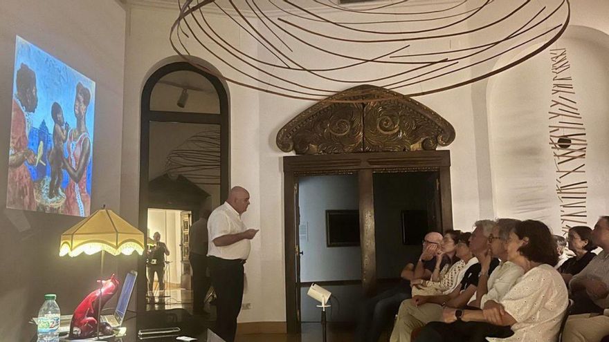 Conferencia de pintura en el Evaristo Valle | MARCOS LEÓN