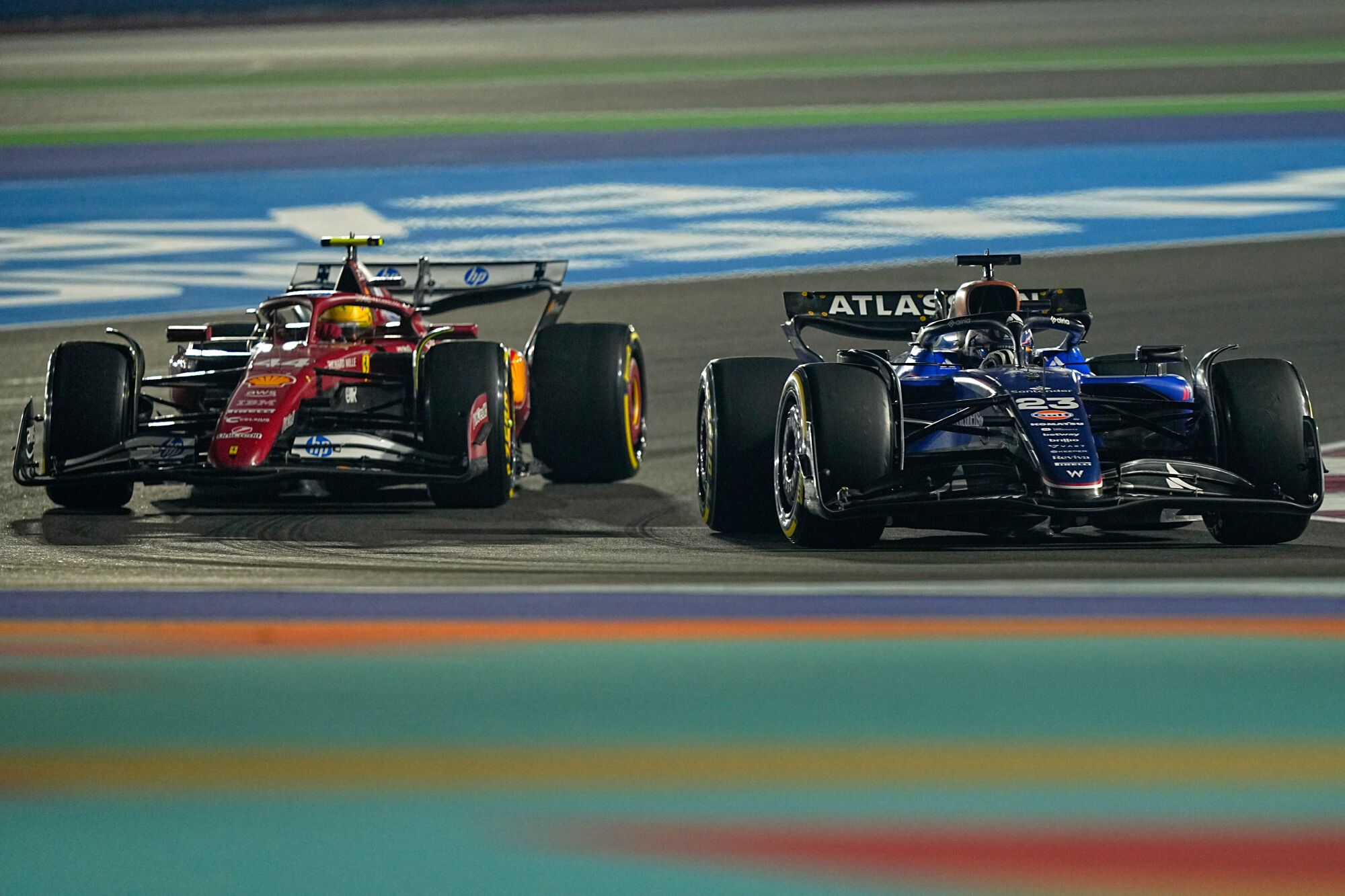 El GP de Qatar de Fórmula 1, en imágenes.