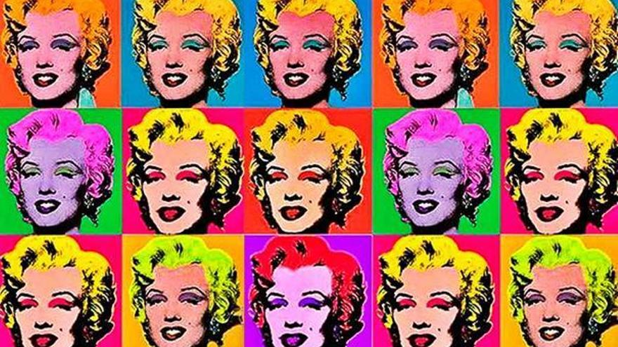 Retratos de Marilyn Monroe de Andy Warhol.