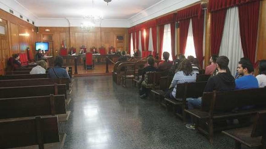 El juicio se celebra el miércoles en la Audiencia Provincial. // I. Osorio