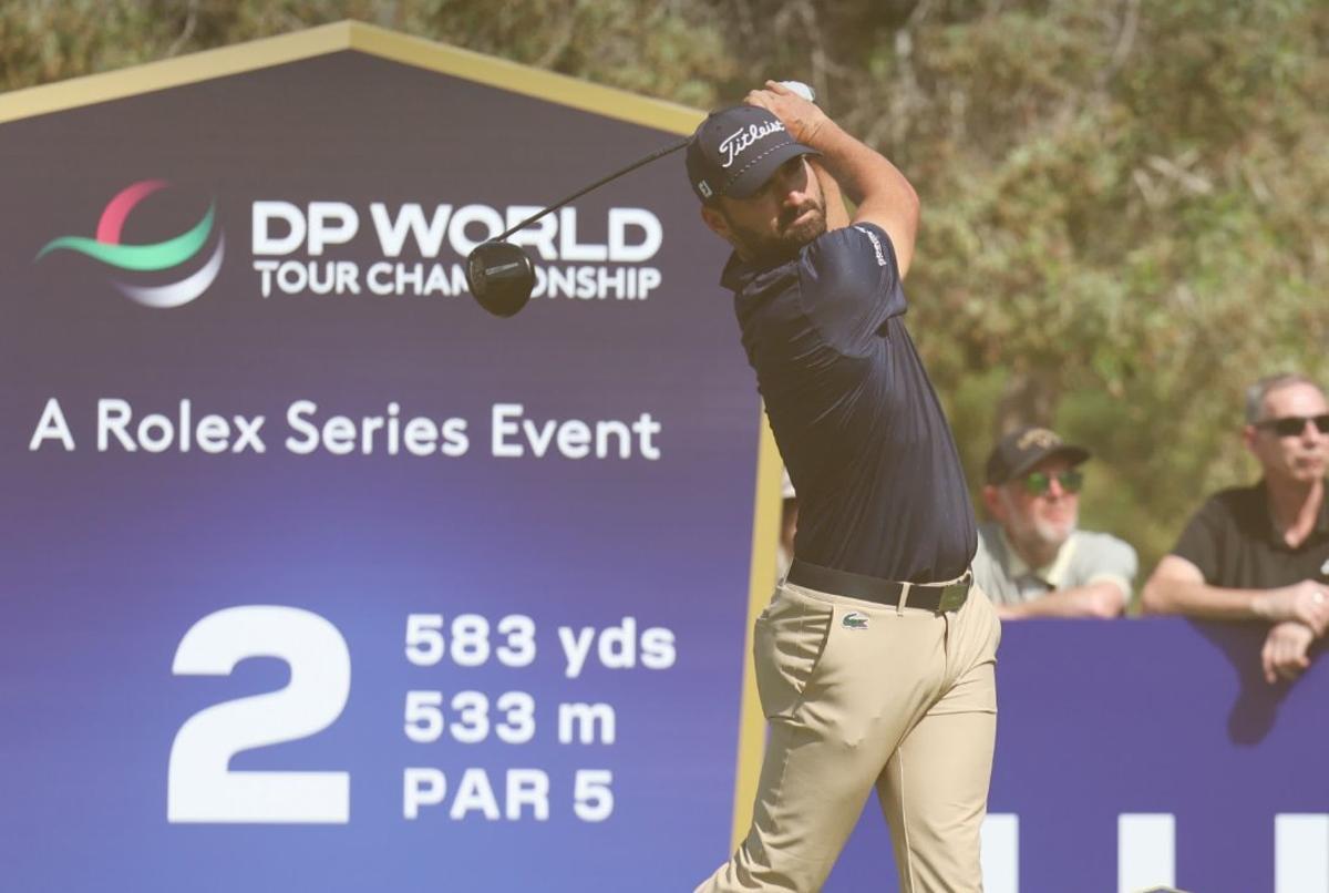 El francés Rozner jugó una vuelta espectacular que le llevó al liderato en Dubai