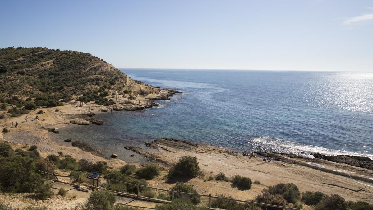 Calas del Cabo de las Huertas (Alicante)