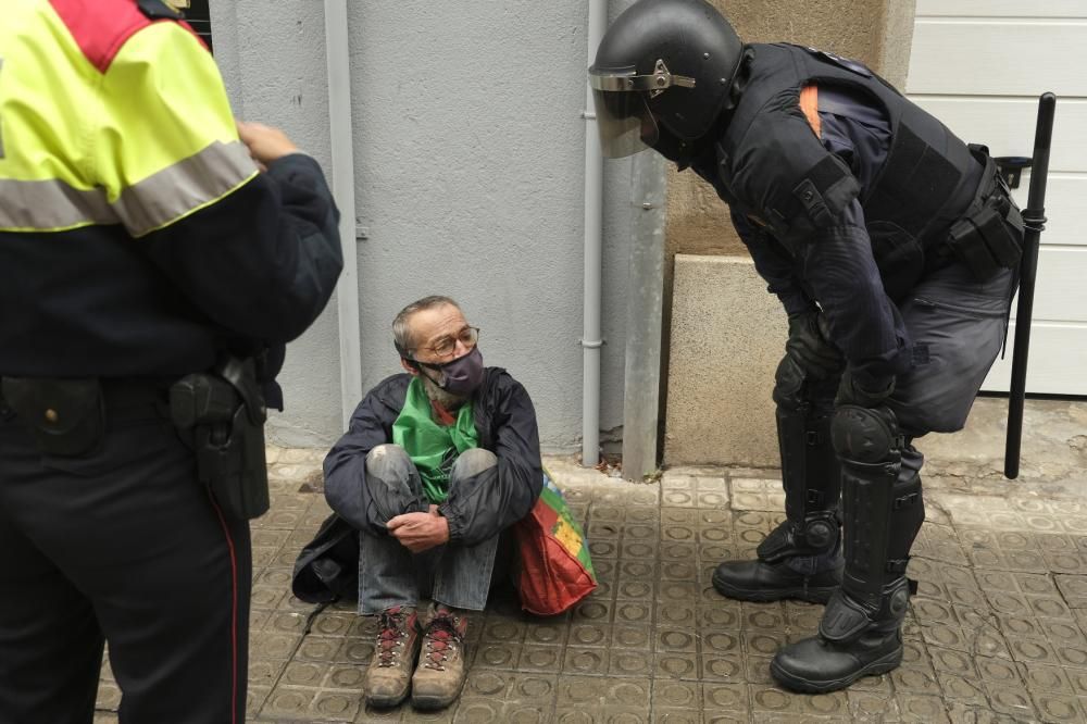 Desnonament al carrer Roger de Flor de Manresa