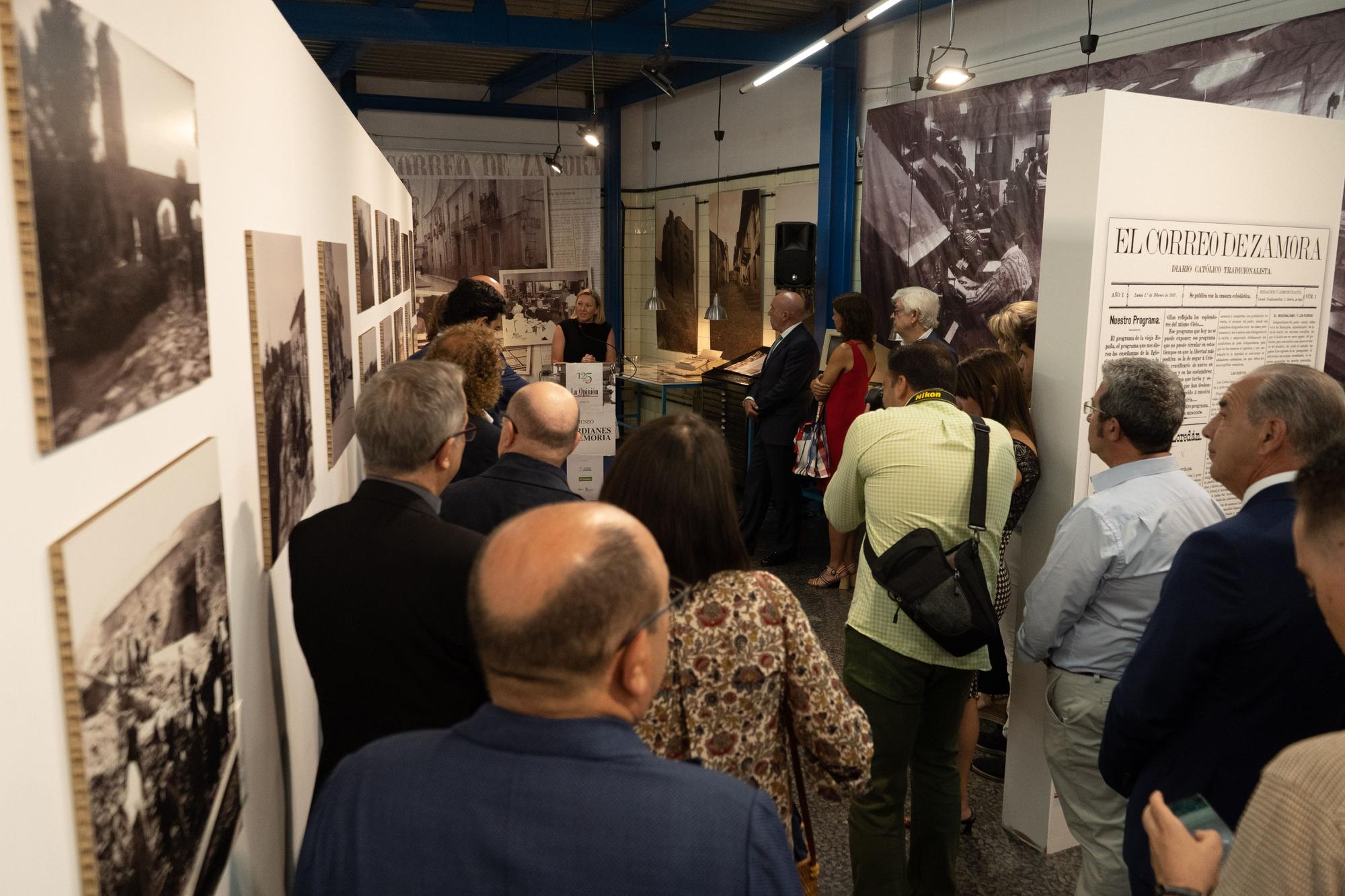 Inauguración del "Museo de la memoria" en la sede de LA OPINIÓN-EL CORREO DE ZAMORA