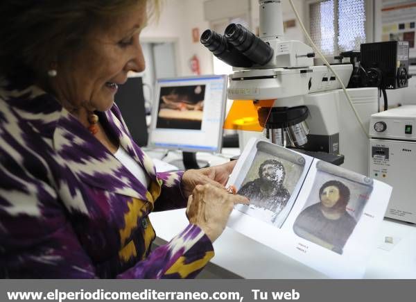 Rueda de prensa en el IVACOR sobre los análisis realizados para la futura restauración del Ecce Homo de Borja