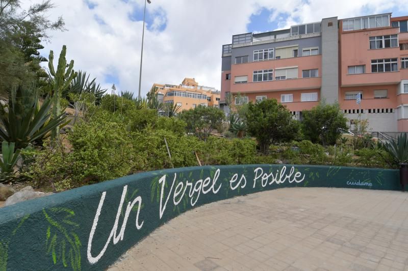 Una escalera de Mesa y López decorada por vecinos