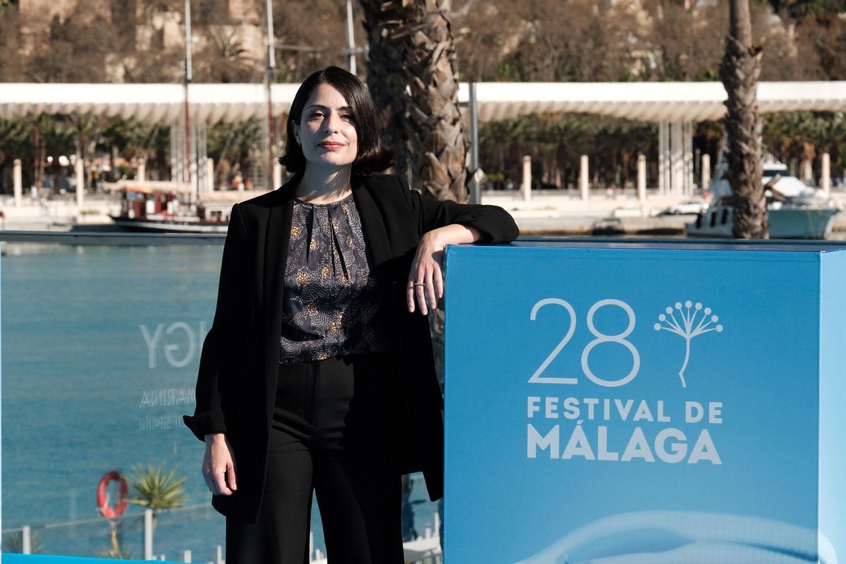 La directora Celia Rico, que presenta en el Festival de Málaga 'La buena letra'