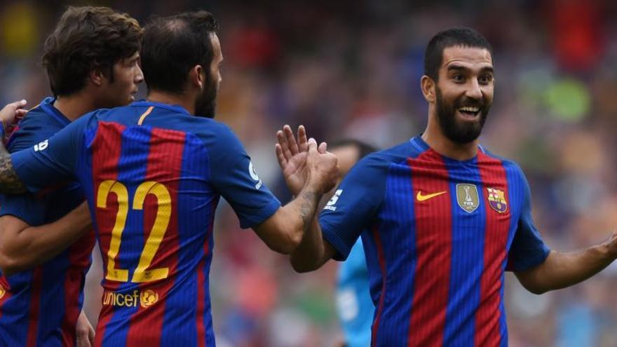 El turc Arda Turan ha estrenat el marcador amb un golàs