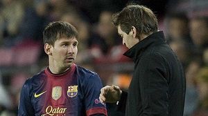 L’entrenador del Barcelona afirma que tornaria a treure Messi davant el Benfica.