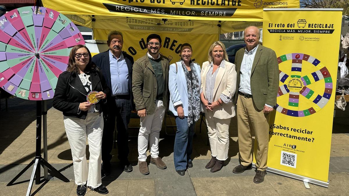 Presentación de la campaña de reciclaje.