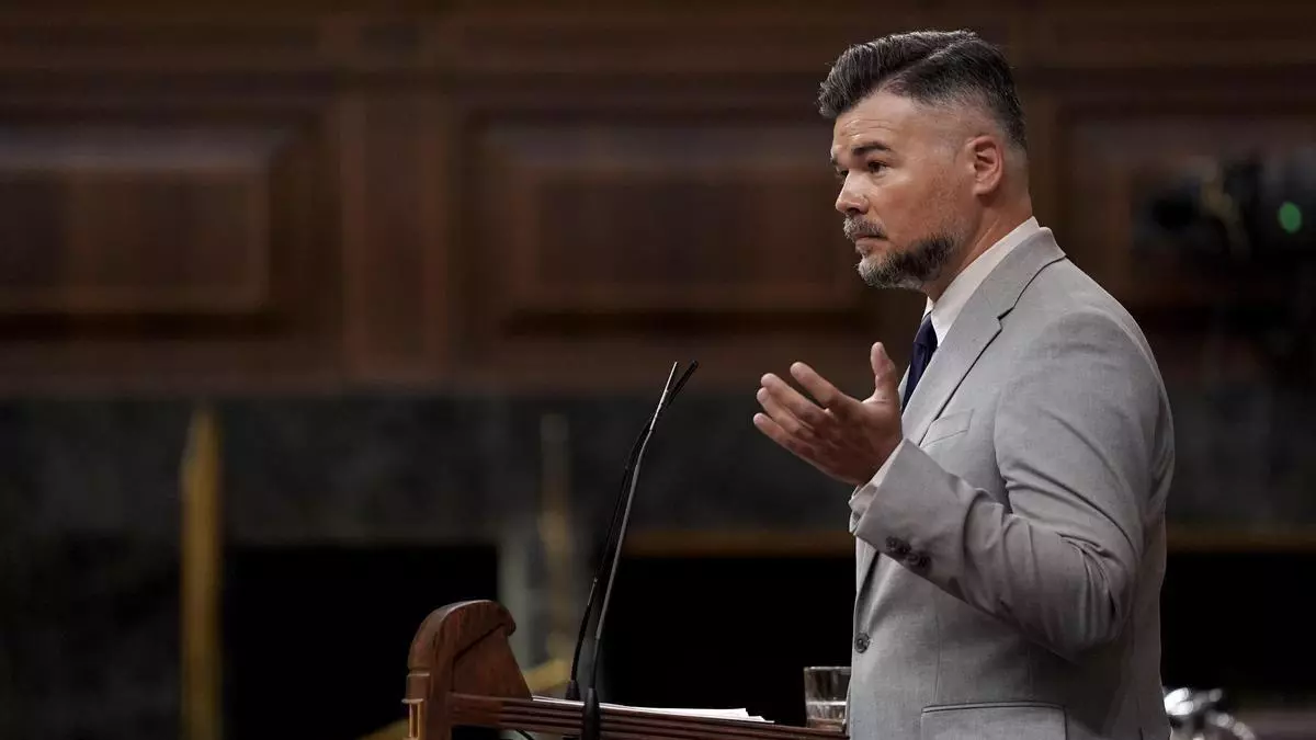 Gabriel Rufián en el congreso: "Yo pido que cacen al señor Figaredo"