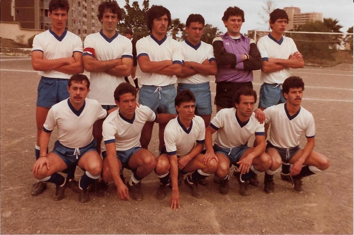 Otra de las formaciones del Tamaraceite de los años 80 Otra de las formaciones del Tamaraceite de los años 80