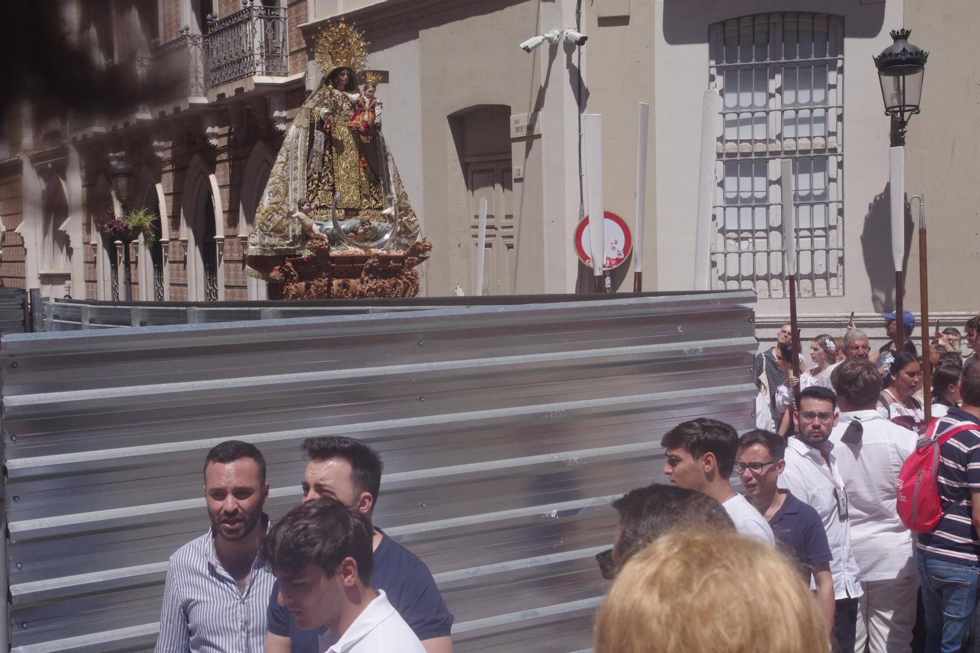 Traslado de la Virgen del Carmen de El Perchel a la Catedral
