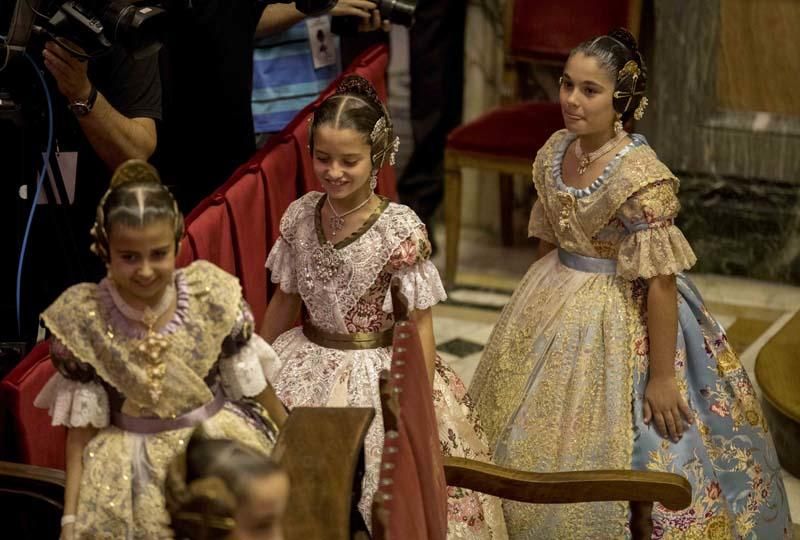 Proclamación de las falleras mayores de València 2020