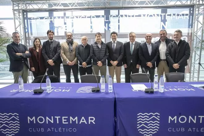 Presentación del ATP Chalenger 100 Alicante Montemar ENE Construcción 2026