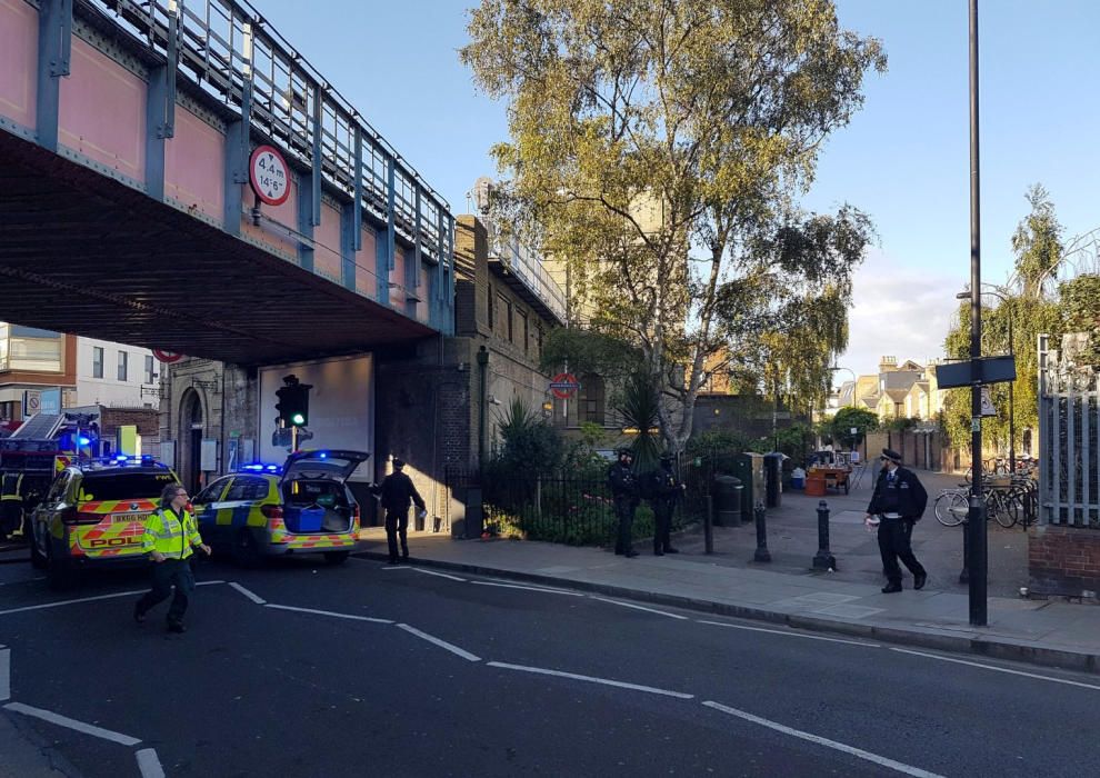 Explosión en el Metro de Londres