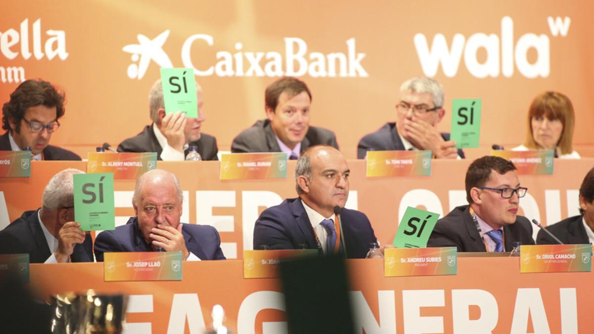 La Asamblea fue un nuevo refrendo a la gestión de Andreu Subies