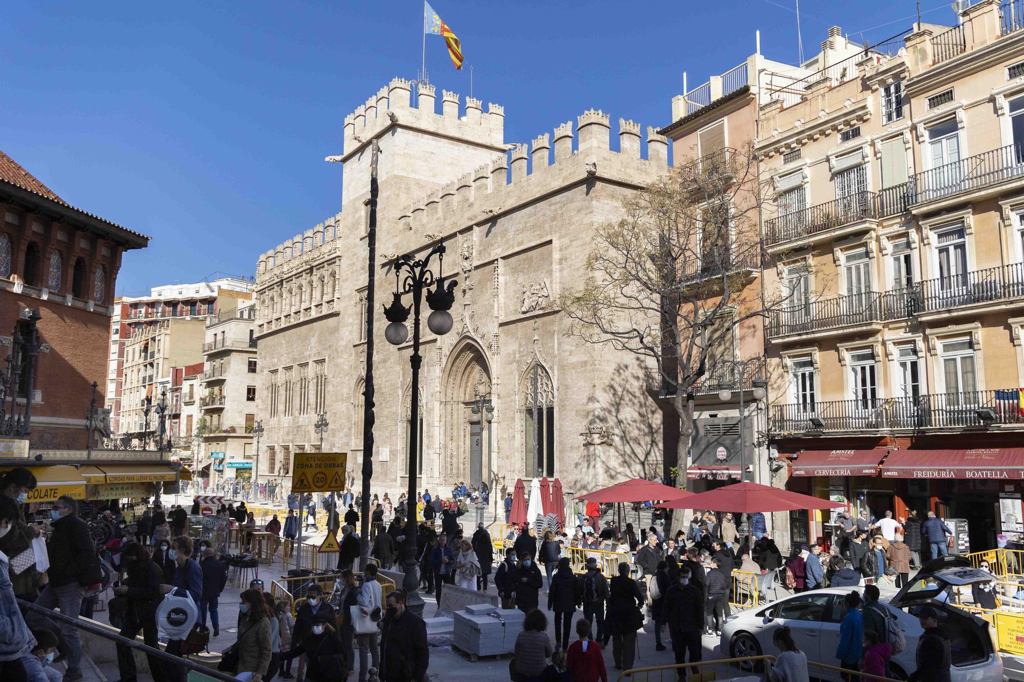 Perspectivas nunca vistas en el 25 aniversario de La Lonja como Patrimonio de la Humanidad